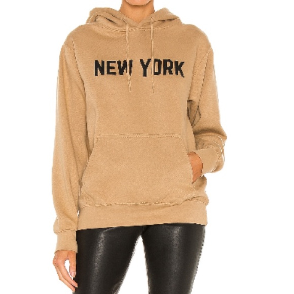 New York Hoodie in Nude